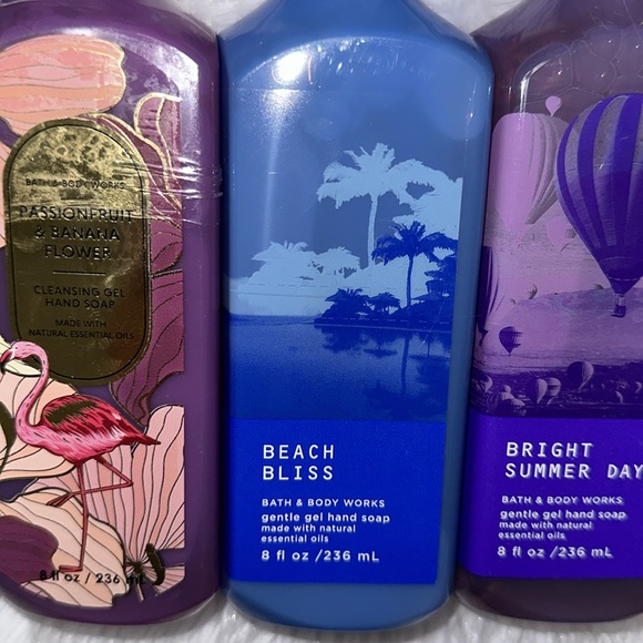 NEW 5x BATH & BODY WORKS GENTLE GEL HAND SOAP WASH 8 oz Lot Assorted NEW - Picture 5 of 16